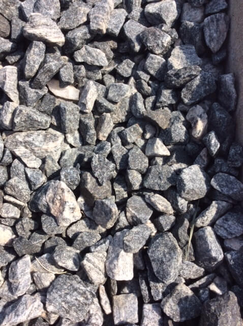 20kg Gravel Stones for Landscaping in Midnight Black 